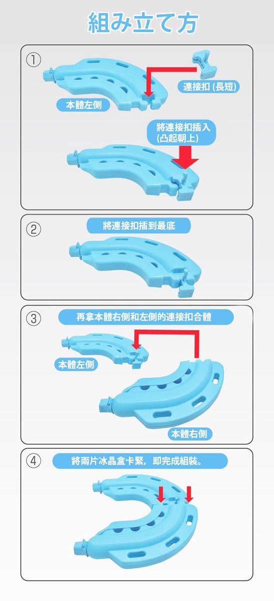 【勳風】涼涼君節能多用途冰晶盒晶片組(HF-B1419H)一組兩片/適用多種風扇