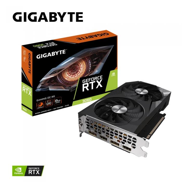 技嘉 RTX3060 GAMING OC 8G