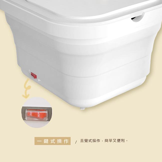 【日本AWSON歐森】PTC陶瓷加熱摺疊泡腳機/恆溫足浴機(AFM-332)