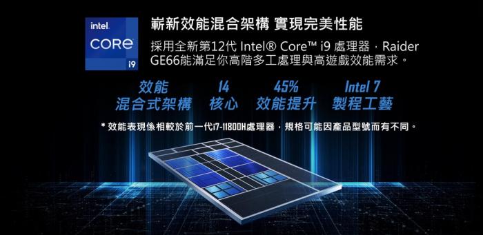 MSI 微星 Raider GE66 Deluxe Edition 12UHS-253TW 15.6吋