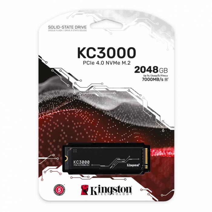 金士頓 KC3000 2TB Gen4 PCIe*4