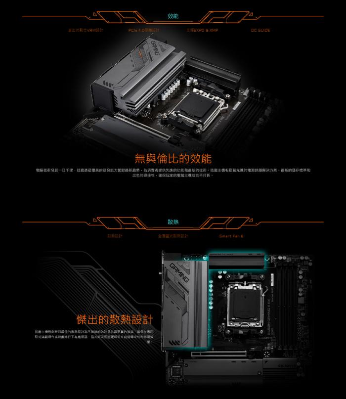 技嘉 B650M GAMING X AX