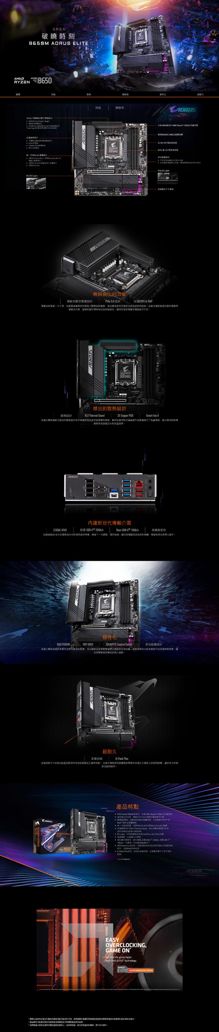 技嘉 B650 AORUS ELITE