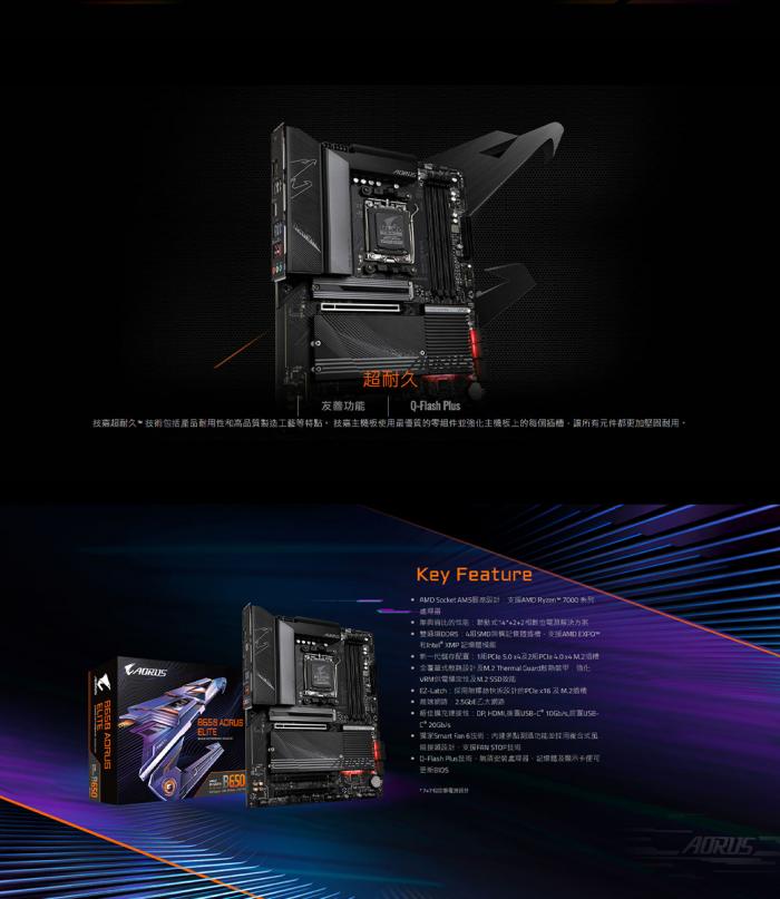 技嘉 B650 AORUS ELITE