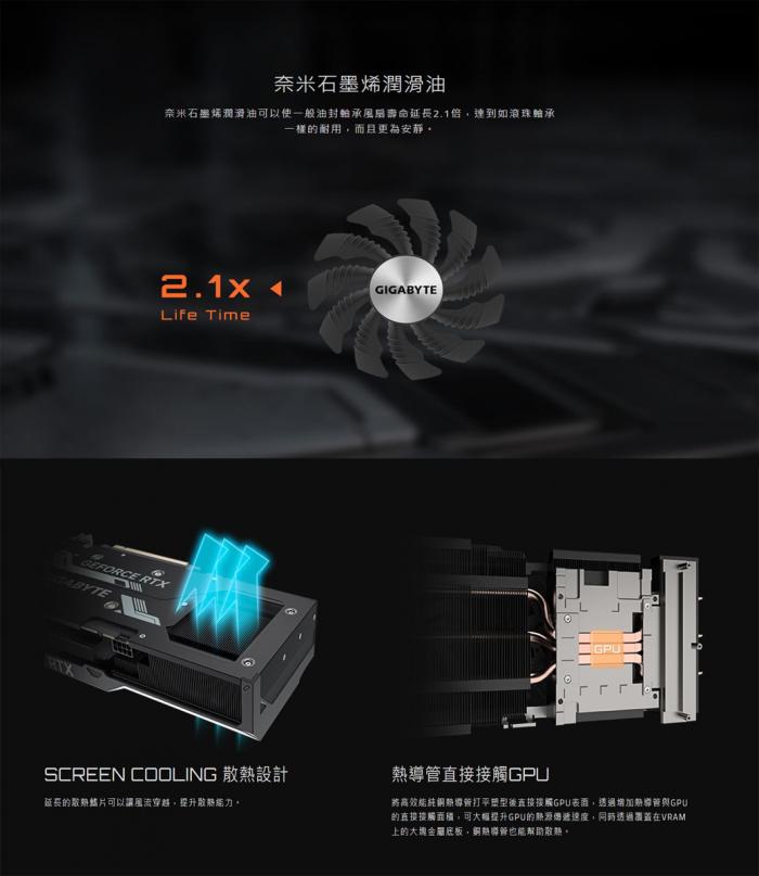技嘉 RTX4070 WINDFORCE OC 12G 福利品