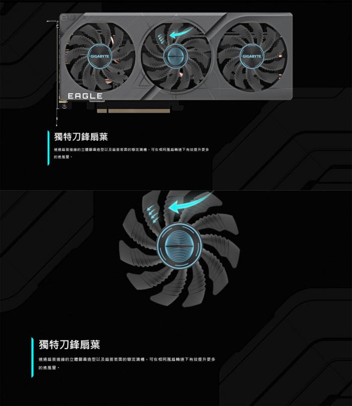 技嘉 RTX4060Ti EAGLE OC 8G