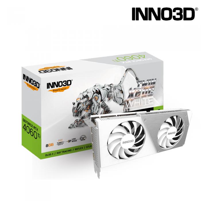INNO3D RTX4060Ti Twin X2 OC WHITE 8G