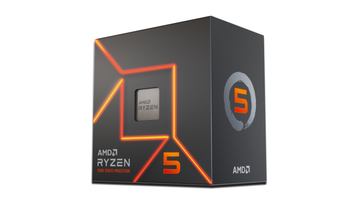 AMD R5 7600盒