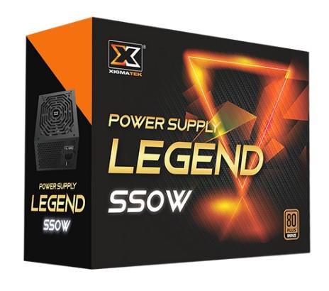 Xigmatek Legend 550W  80+ 銅牌 扁平線