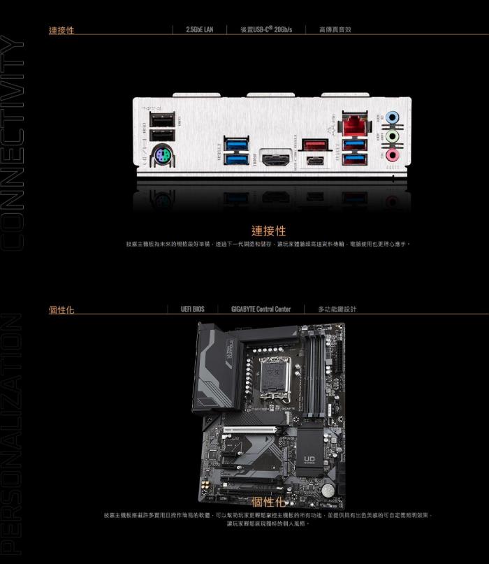 技嘉 Z790 D DDR4 (大板)