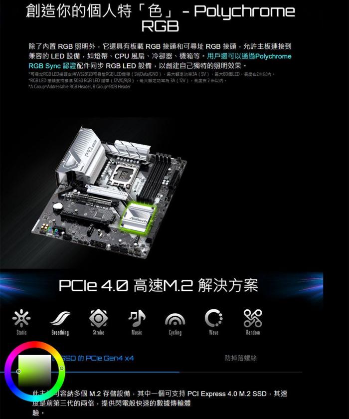 華擎 Z790 Pro RS/D4