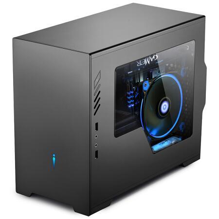 【ITX小機殼組合】技嘉 H610M K DDR4 + 上淇 primo P115EA 魔方 鋁殼 黑色 +SFX 300W (DIY自行組裝)