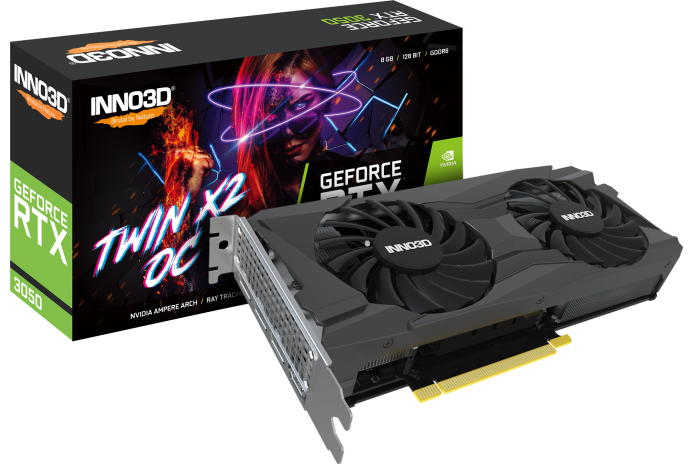 INNO3D RTX3050 6GB TWIN X2