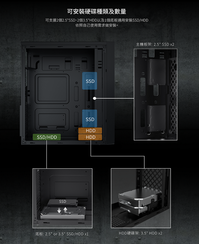 Xigmatek XA25 ATX 機箱