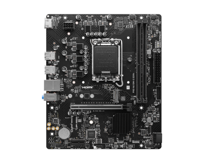 微星 PRO H610M-S DDR4