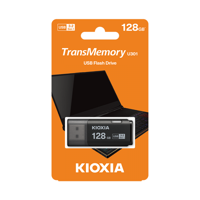 Kioxia 鎧俠 U301 128G 黑USB3.2