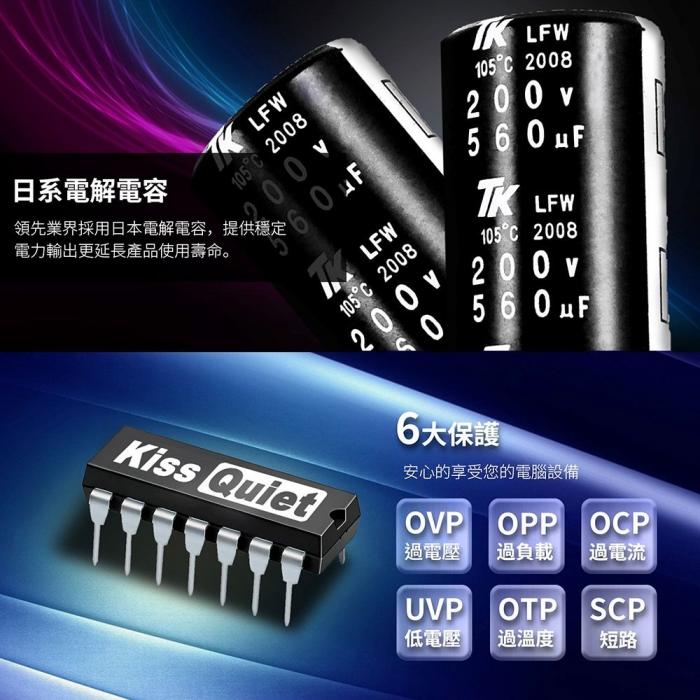 立光 Kiss Quiet Elite 500W 2代 日系