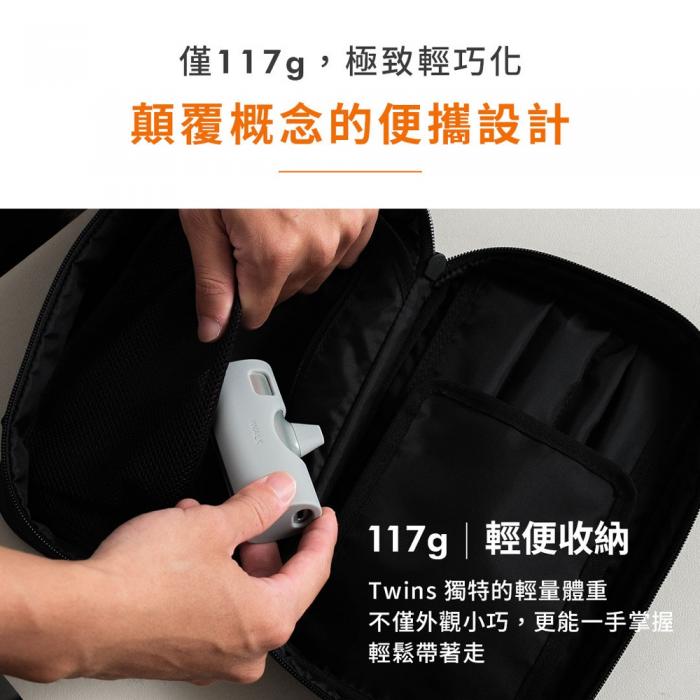 iWALK【TWINS 玫瑰金】20W快充/蘋果、安卓兩用行動電源