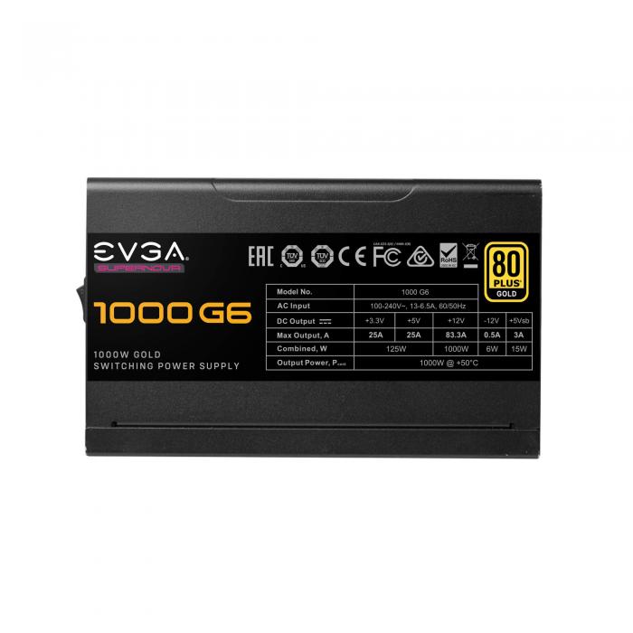 EVGA 艾維克 1000 G6 金牌