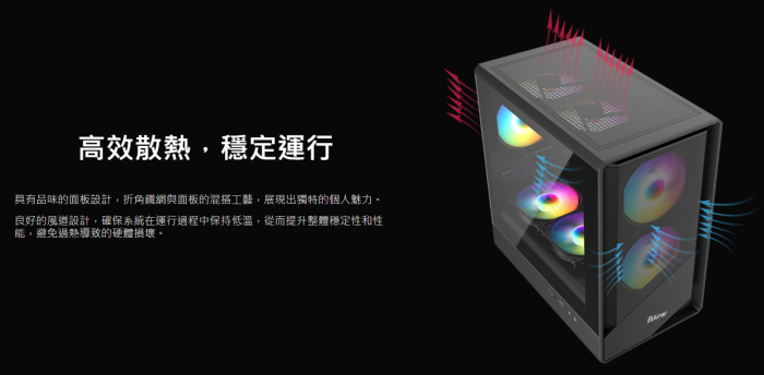艾納爾 Crystal M-ATX M100 白