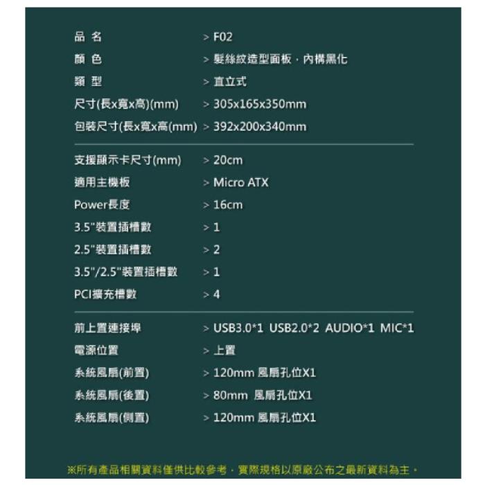 MINI F02 USB3.0 商務機箱