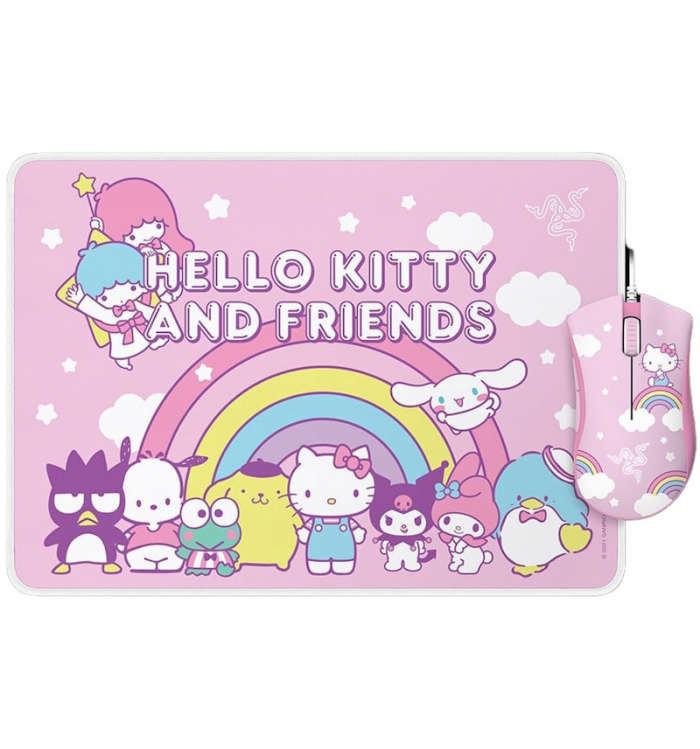 雷蛇 Razer 煉蛇標準+甲蟲鼠墊 Hello Kitty 聯名款