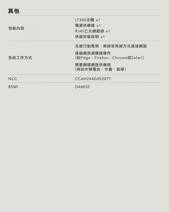 CUDY LT300 4G LTE N300無線路由器