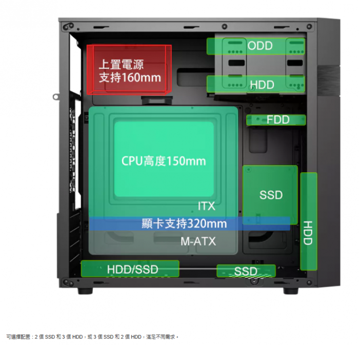艾納爾 Breeze K12黑 機箱