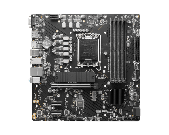 微星 PRO B760M-P DDR5 送MSI 大購物袋
