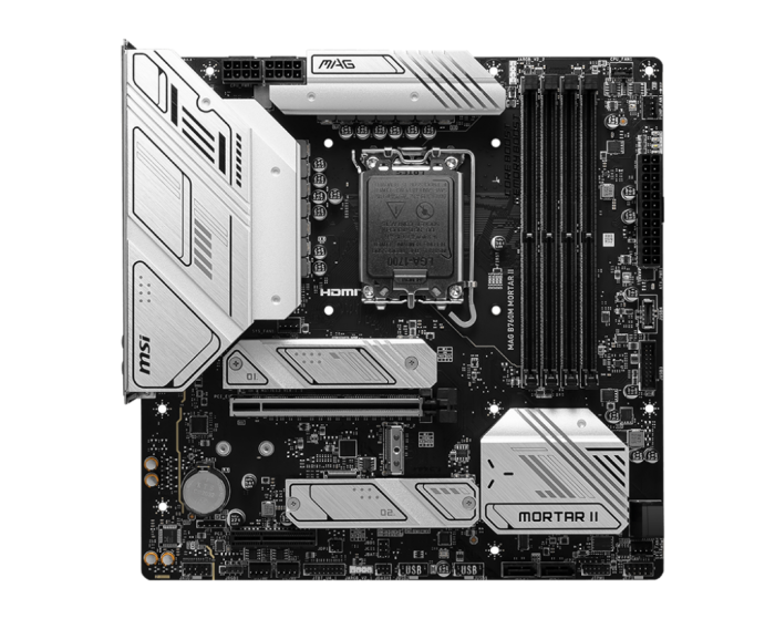 微星 B760M MORTAR II D5 贈 微星 USB4 PD100W Expansion Card 擴充卡
