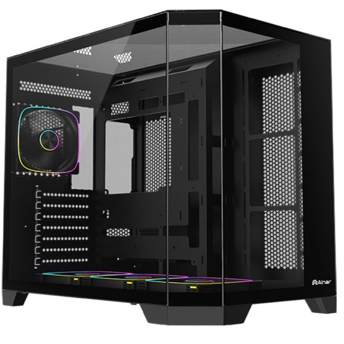 艾納爾 L420  黑 ATX視野機箱 【限量加碼贈品】