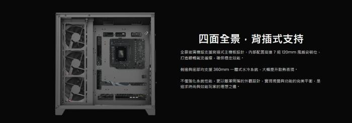 艾納爾 L420  黑 ATX視野機箱 【限量加碼贈品】