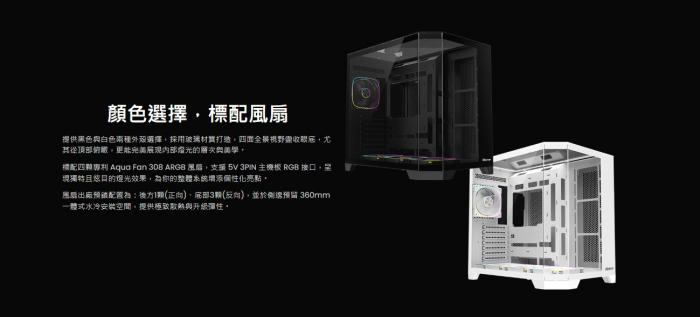 艾納爾 L420  黑 ATX視野機箱 【限量加碼贈品】