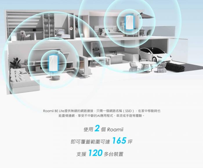 微星 Roamii BE Lite 兩入組