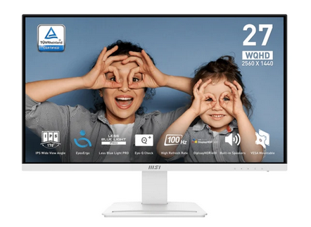 msi PRO MP273QW E2 白色 送msi 多功能工具筆