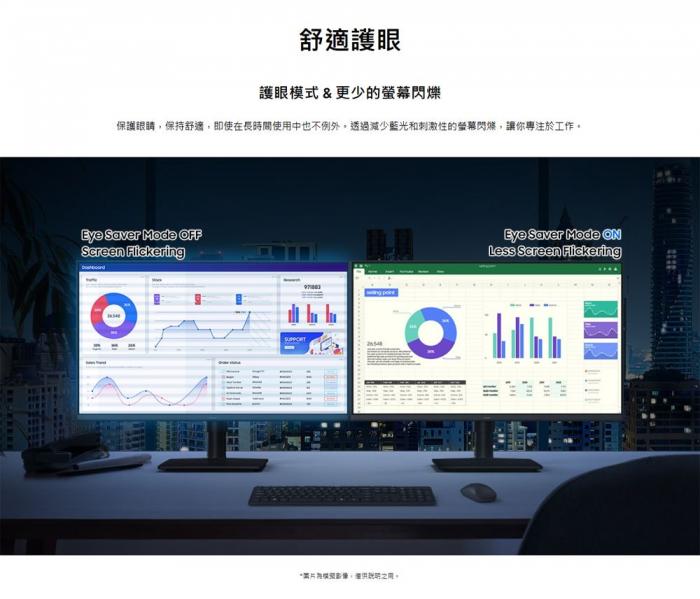 Samsung 三星 S24D400GAC 窄邊美型