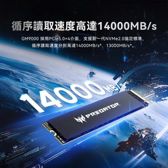 ACER Predator GM9000 1TB PCIe Gen5
