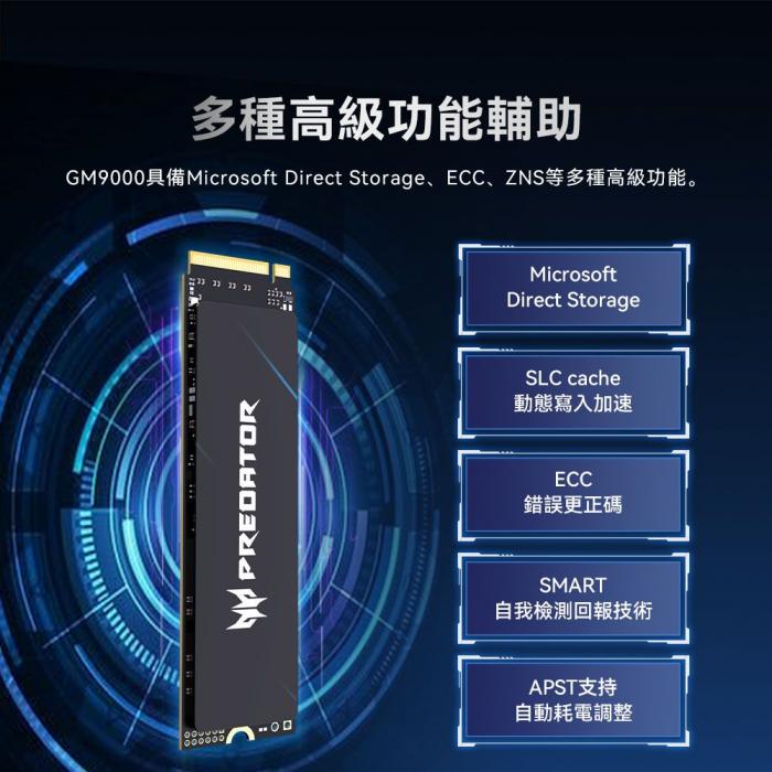 ACER Predator GM9000 1TB PCIe Gen5