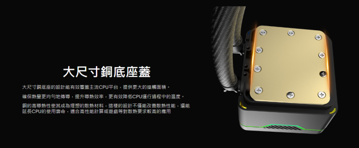 艾納爾AQUA LCD240白 水冷