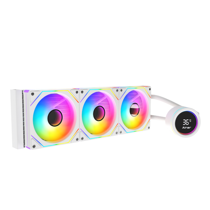 艾納爾ABYSS-T 360白 深淵水冷