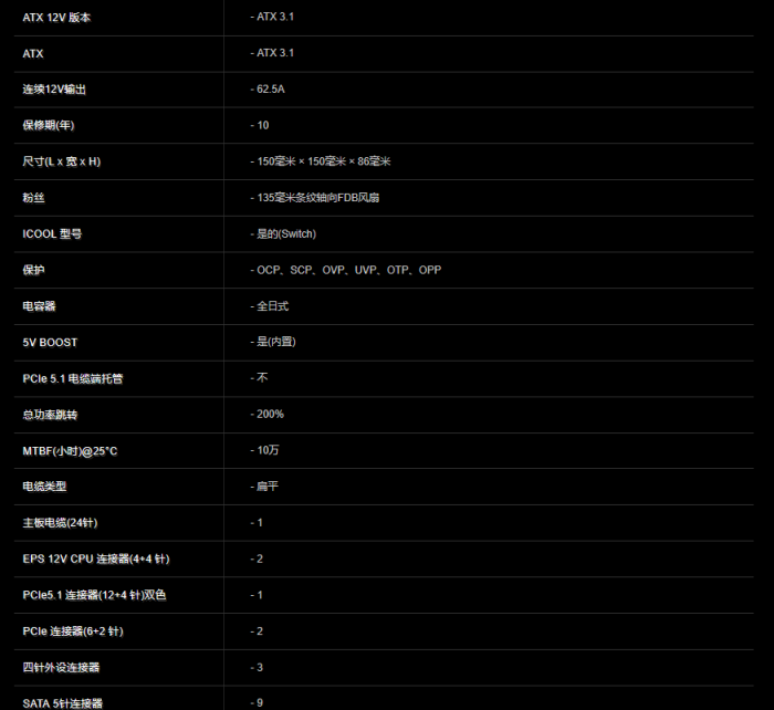 華擎 SL-750G 750W 金牌 全模 黑