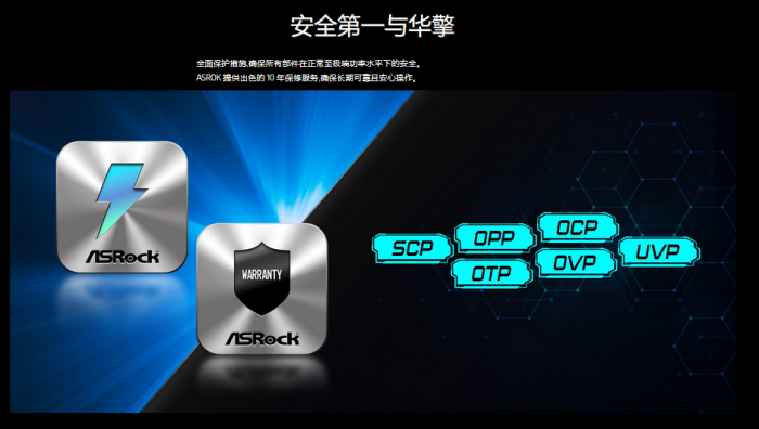 華擎 SL-850G 850W 金牌 全模 黑