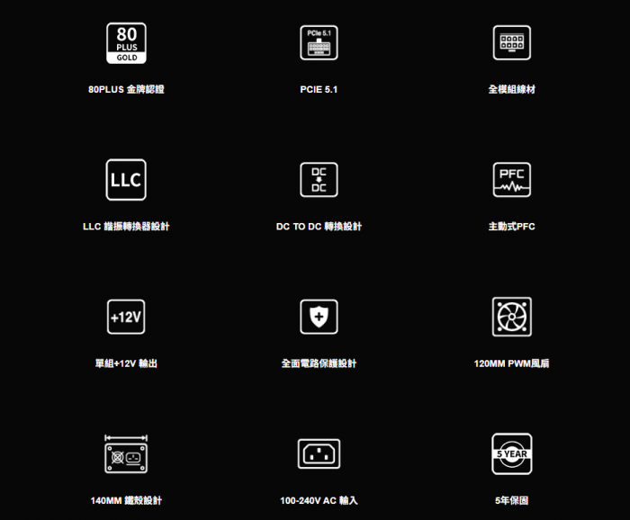 Xigmatek Prime 850W 80+金牌 全模