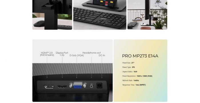 msi PRO MP273 E14A  27