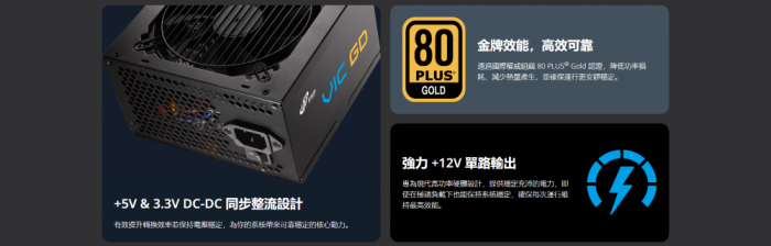 全漢 VIC-650GD 650W金牌/直出