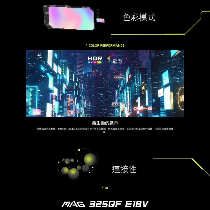 msi MAG 325QF E18V 32