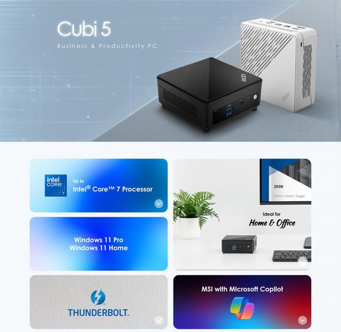 msi Cubi 5 1M-447BTW-B3100UXX