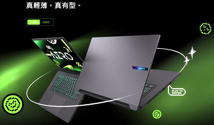 GIGABYTE技嘉 AERO X16 1TH93TWC94AH RTX5050【太空灰】輕薄 AMD AI RTX5050 電競筆電