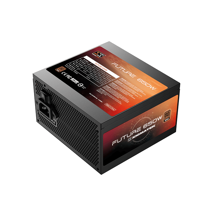 Xigmatek FUTURE 650W  80+ 銅牌 扁平線