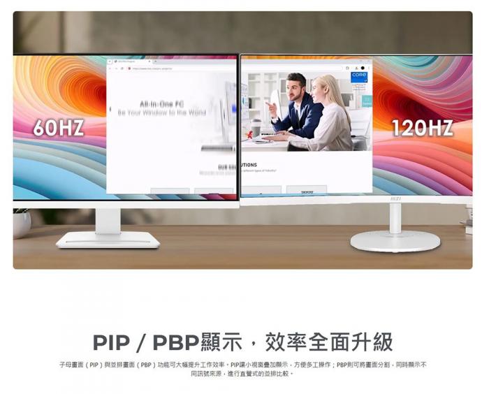 MSI PRO MP341CQW E12 34吋 曲面螢幕